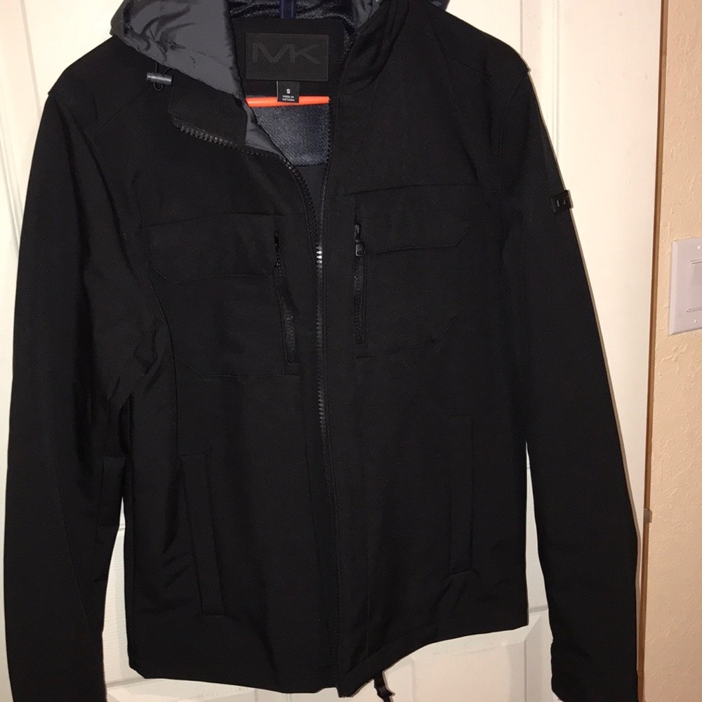 Michael Kors black windbreaker